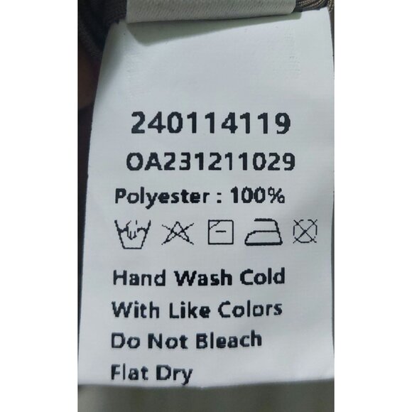 NWT Commense Women's Pink/Mauve Long Sleeve Ruched Mesh Dress W/ Rosette's Large - Picture 12 of 12